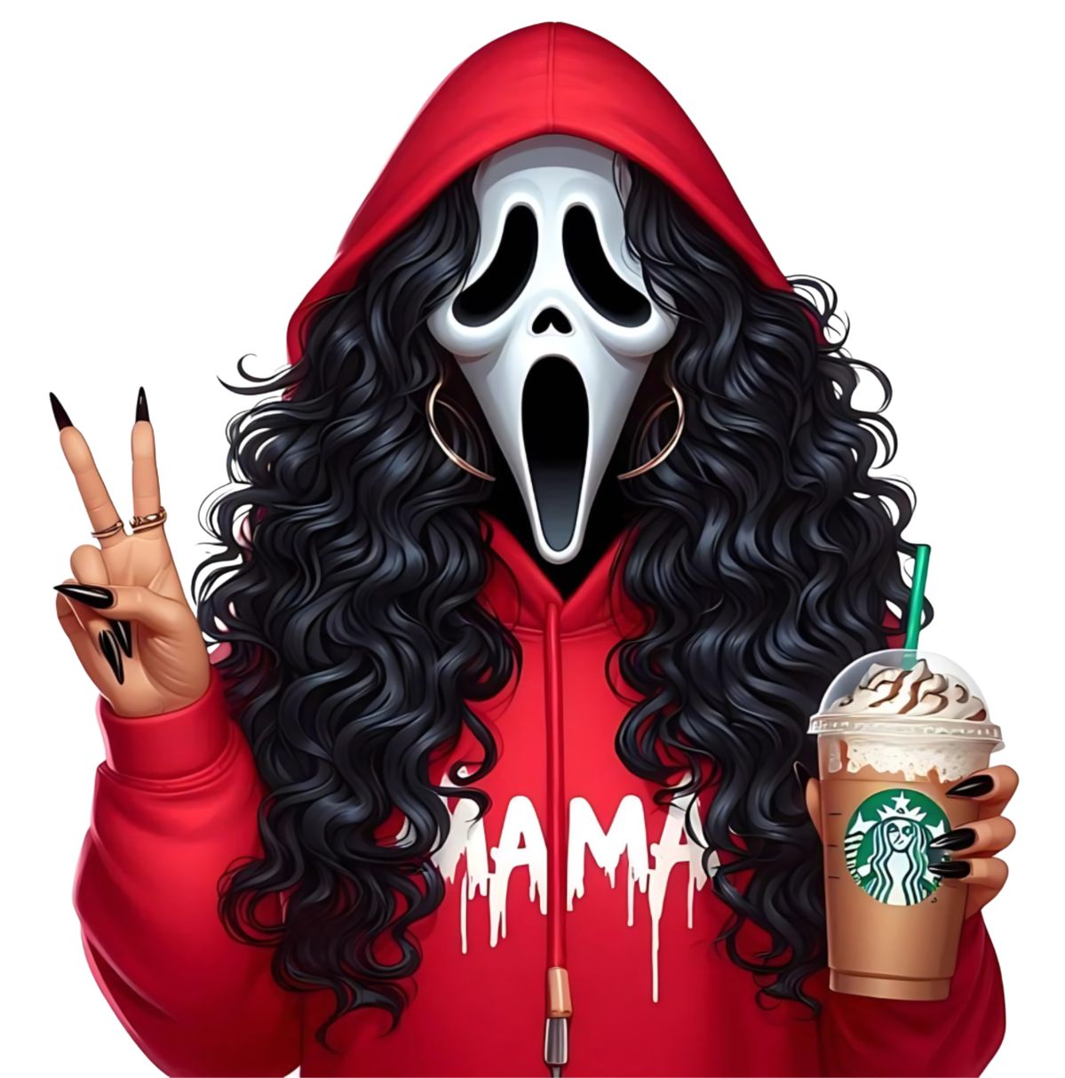 "Scream " graphic tee - Halloween