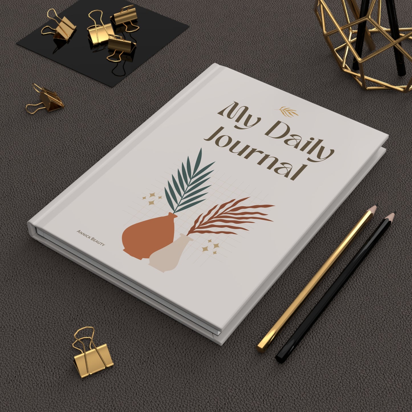 My Daily Journal - Elegant Hardcover Journal for Daily Reflection