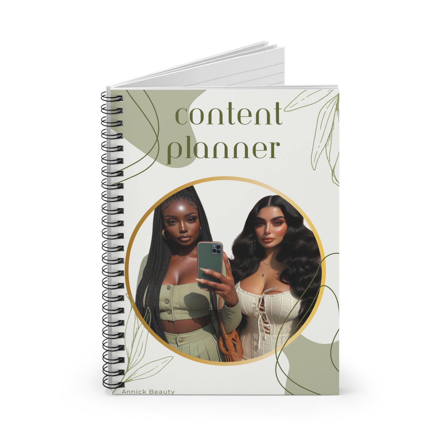 Stylish Content Planner Notebook - Perfect for Creatives
