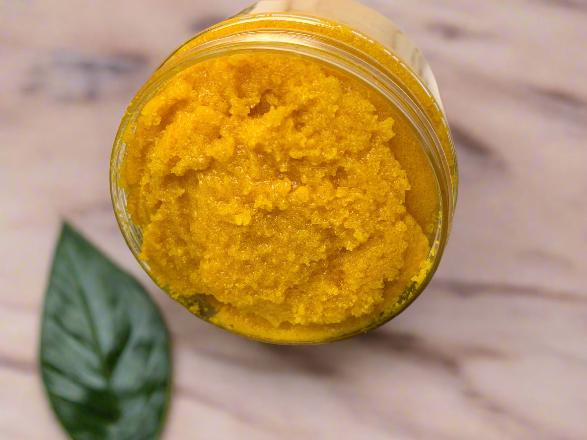 Turmeric Honey Brightening Body Scrub