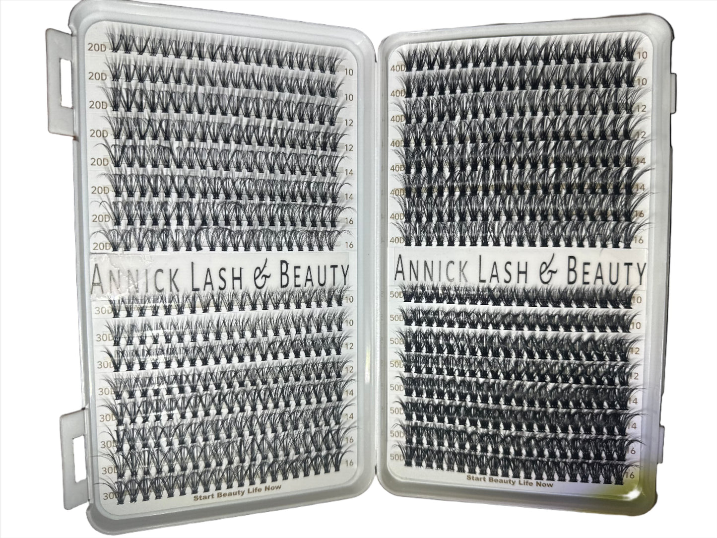 Lash Clusters 640pcs DIY Eyelash Extensions