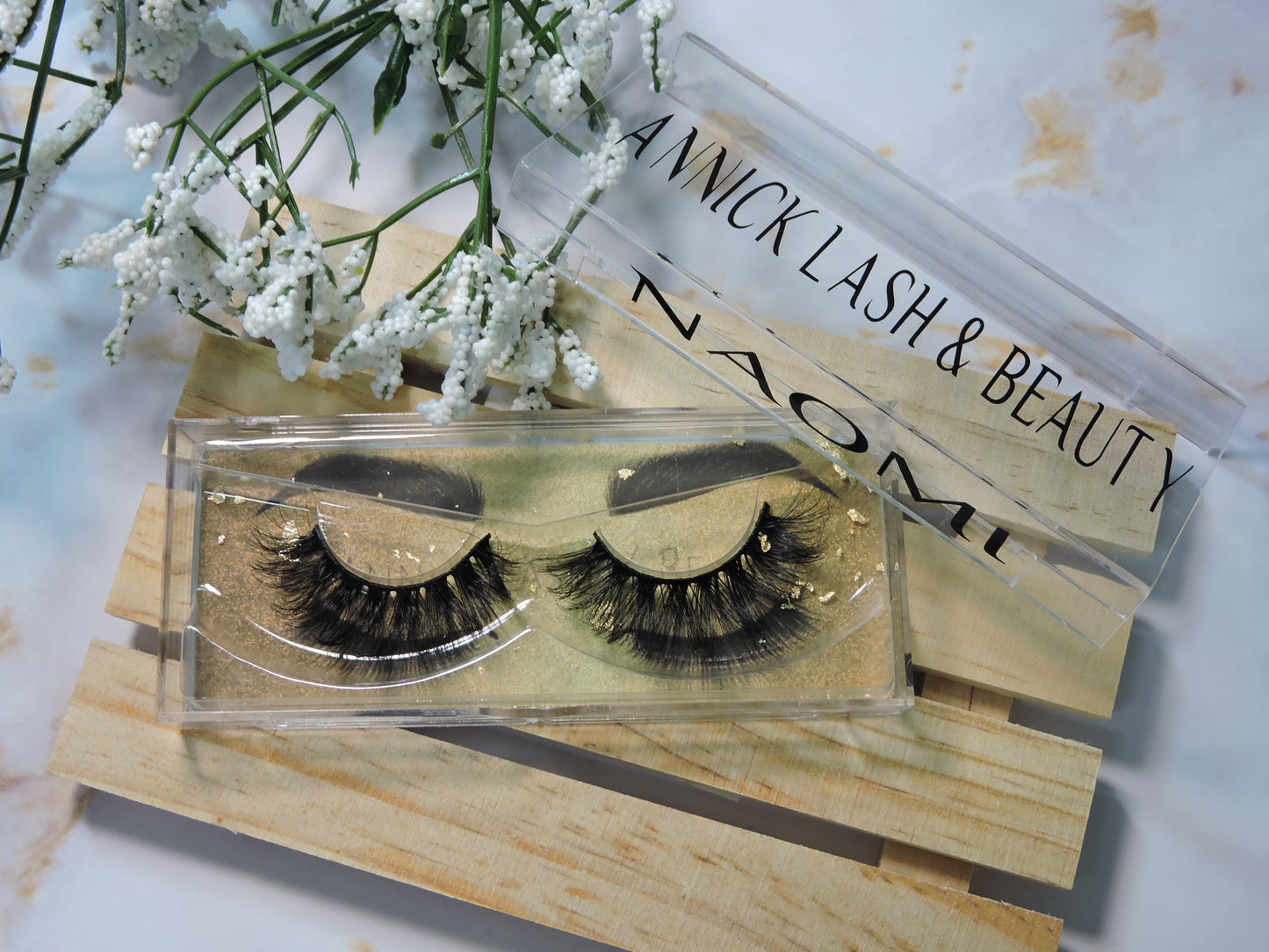 Naomi Faux Mink 3D striplashes