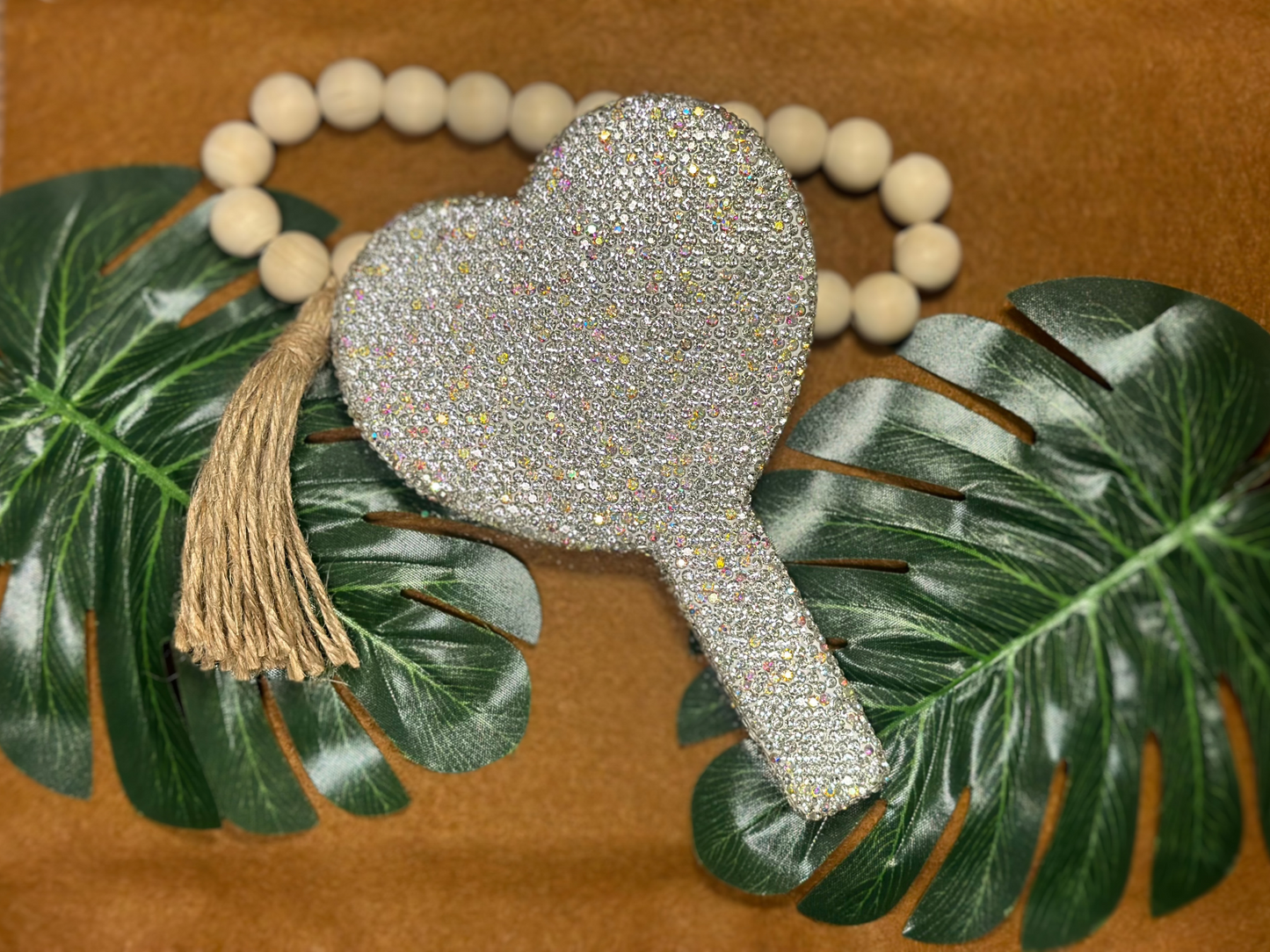 Cosmetics Heart shape Mirror