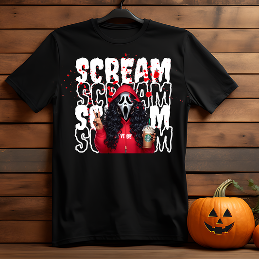 "Scream " graphic tee - Halloween