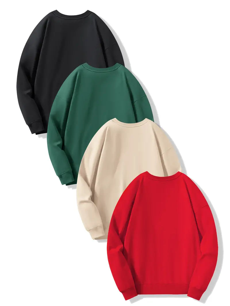 "Just Lash it" Casual Crew Neck Pullover Long Sleeve sweater & Tee