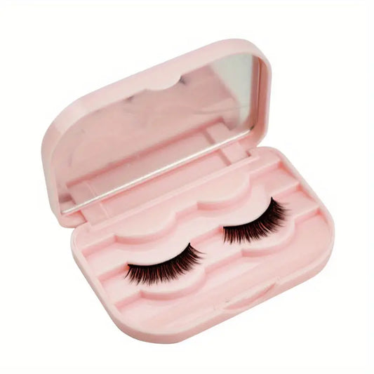 Travel Size Eyelash mirror Storage Box