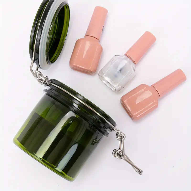 Dust-proof Eyelash glue storage Jar 1Pc