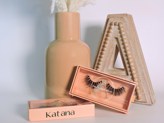 Katana Mink 3D Dramatic full false eyelash