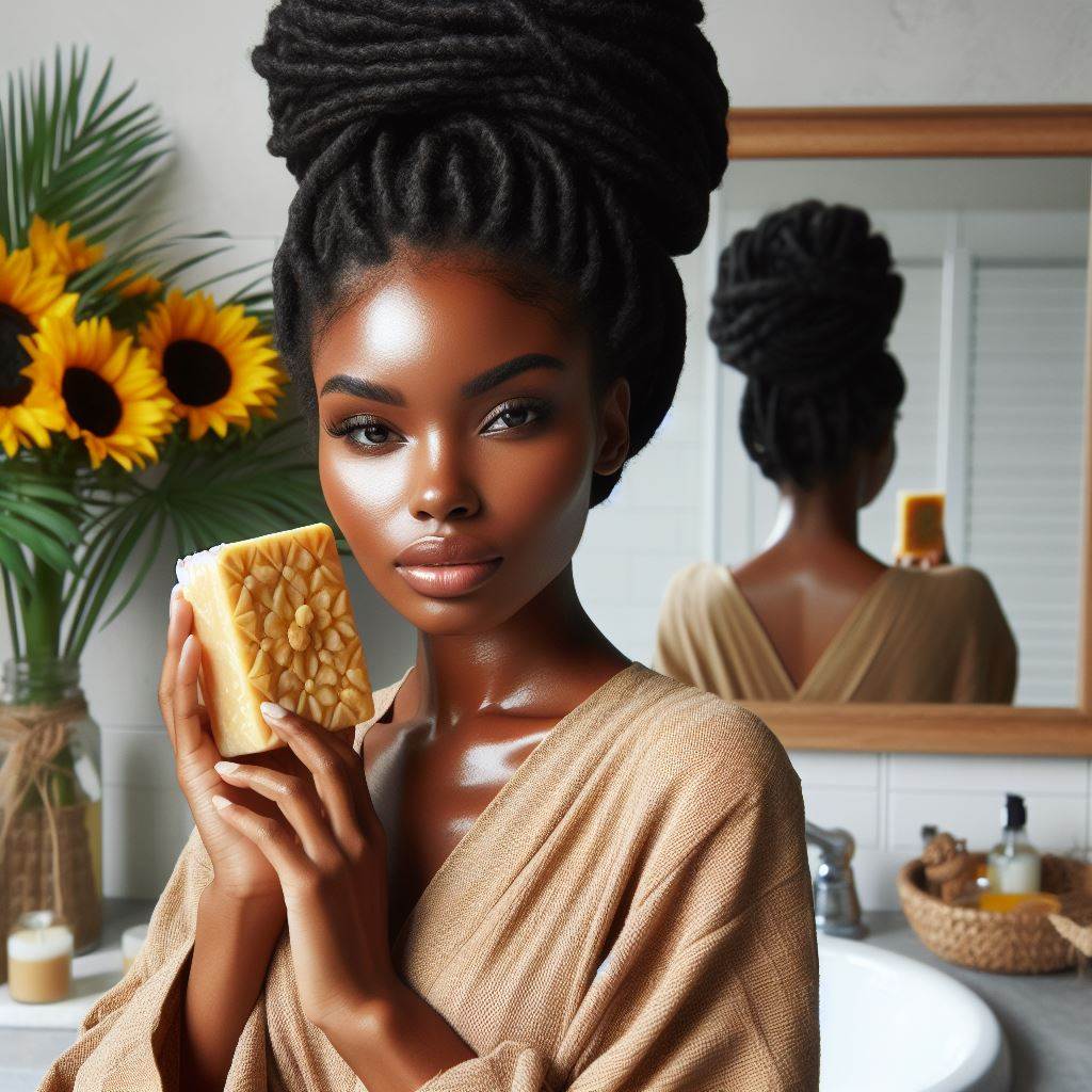Sunshine Bae Sunflower Bar Soap
