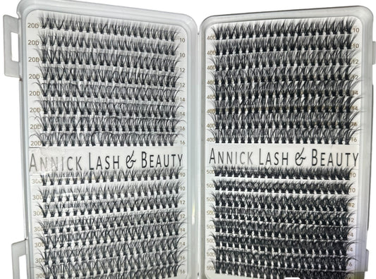 Lash Clusters 640pcs DIY Eyelash Extensions