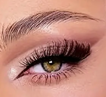 Shasa Faux Mink Fluffy Cat Eye 3D strip lash