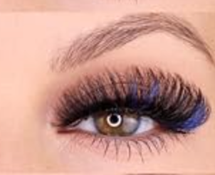 Ocean 5D Colored Mink Fluffy strip lashes