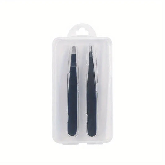 Precision Tweezers 2 piece Set