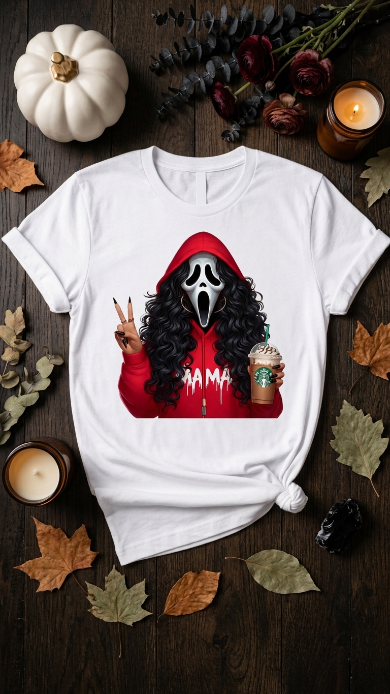 "Scream " graphic tee - Halloween