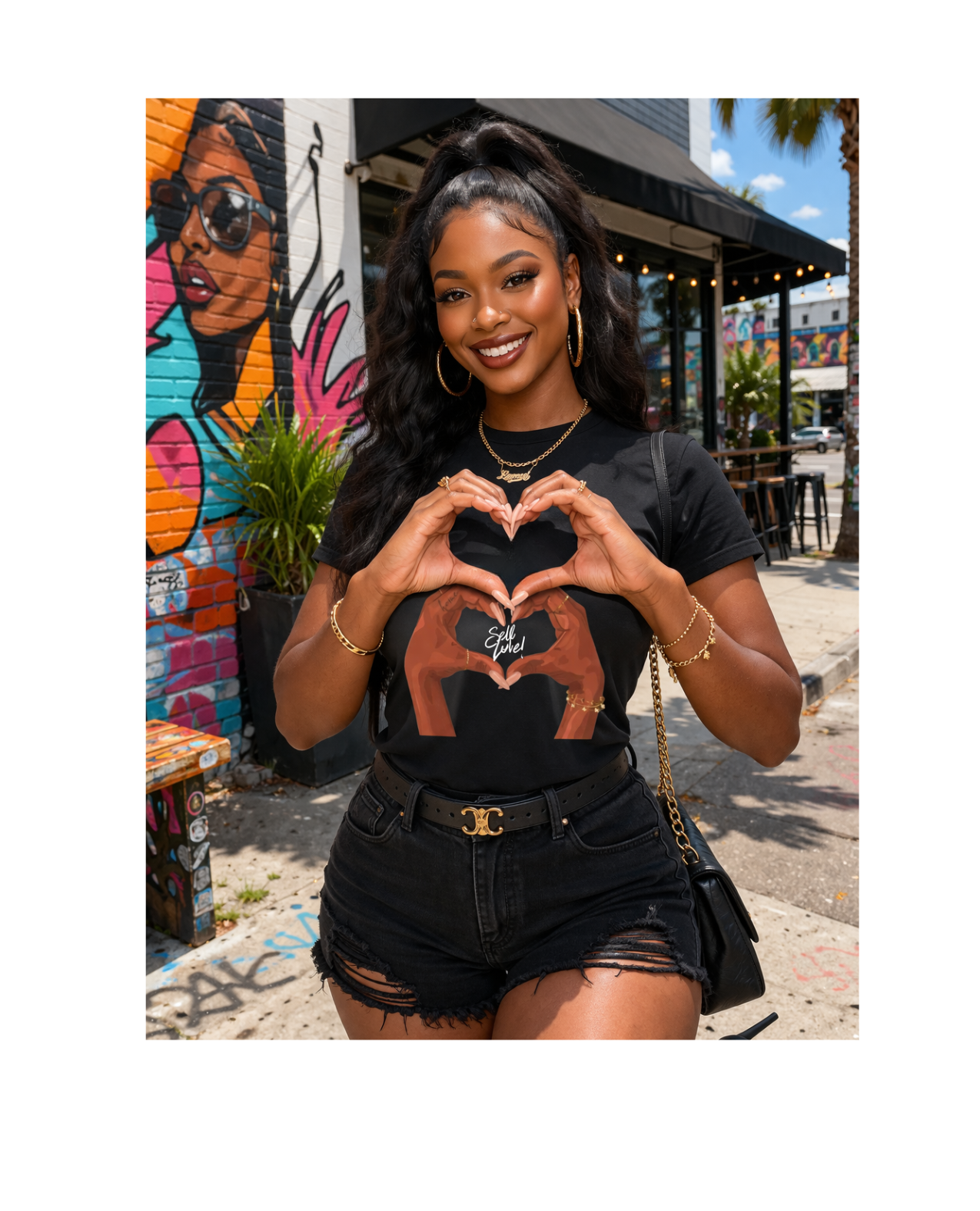 "Self Love" Casual graphic tee