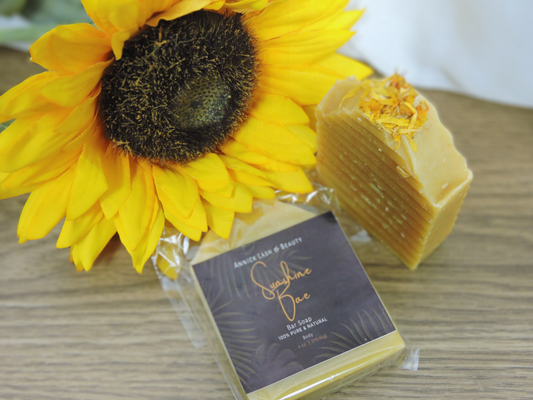 Sunshine Bae Sunflower Bar Soap